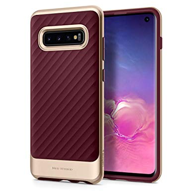 Spigen Neo Hybrid Designed for Samsung Galaxy S10 Case (2019) - Burgundy