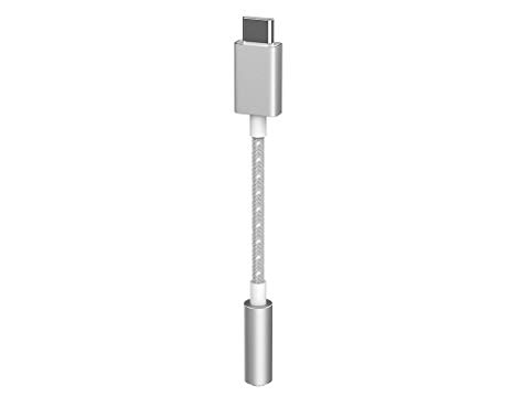 Essential Phone USB-C to 3.5 mm Headphone Jack Adapter - White