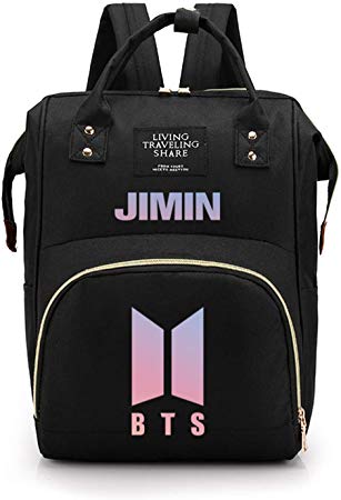 ACEFAST INC BTS Backpack Schoolbag Bookbag Jungkook Suga V Jimin RapMonster Jhope Jin Bag Kpop Backpack