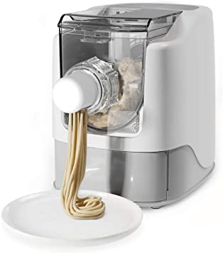 Razorri Electric Pasta and Ramen Noodle Maker - Make 1 Pound of Homemade Noodles in 10 Minutes or Less - 13 Noodle Shapes to Choose - Make Spaghetti, Fettuccine, Penne, Macaroni, or Dumpling Wrappers