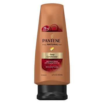 Pantene Pro-V Truly Natural Hair Deep Conditioner 12 Fl Oz (Product Size May Vary)