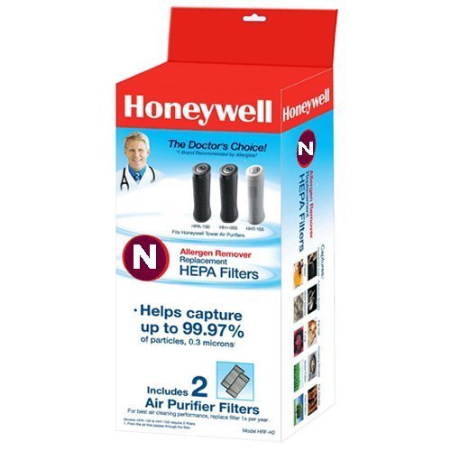 Honeywell True HEPA Replacement Filter N, 2 Pack