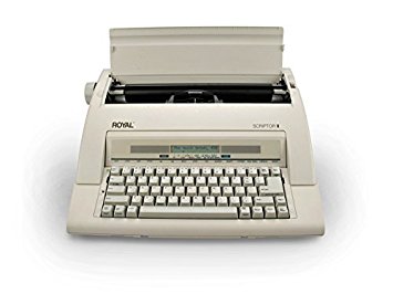 ROYAL(R) Scriptor II 69147T Electronic Typewriter, Taupe