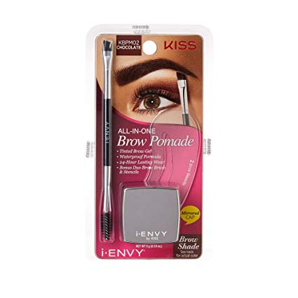 I Envy by Kiss All-In-One Brow Pomade - KBPM02 Chocolate
