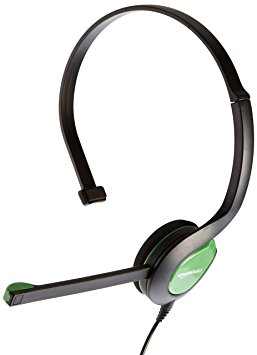 AmazonBasics Chat Headset for Xbox One, PS4 and PC - Green