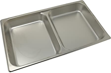 Winco SPFD2 2-1/2-Inch Divider Food Pan, Full Size
