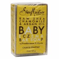 SheaMoisture Baby Eczema Bar Soap, Raw Shea Chamomile & Argan Oil, 5 oz - 2pc