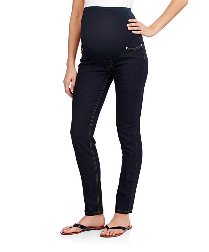RUMOR HAS IT Maternity Over The Belly Super Soft Stretch Skinny Jeans