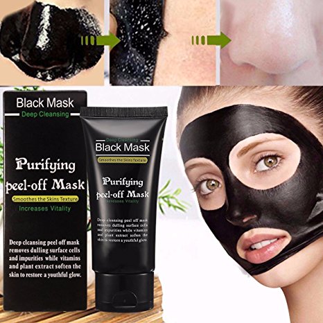 Blackhead remover,Tearing style Deep Cleansing purifying peel off the Black head,acne treatment,black mud face mask
