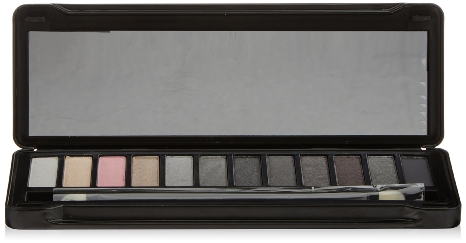 W7 Natural Nudes Naked Eye Color Palettes Up In Smoke 12-in-1 Gorgeous Eyeshadow Shades for Smoldering Smoky Eyes