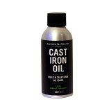Caron and Doucet - Cast Iron Oil and Cast Iron Conditioner - 100 Plant Based From Refined Coconut Oil Will Not Go Rancid or Sticky - Helps Maintain Seasoning on All Cast Iron Cookware