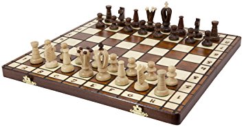 Royal 36 European Wood International Chess Set