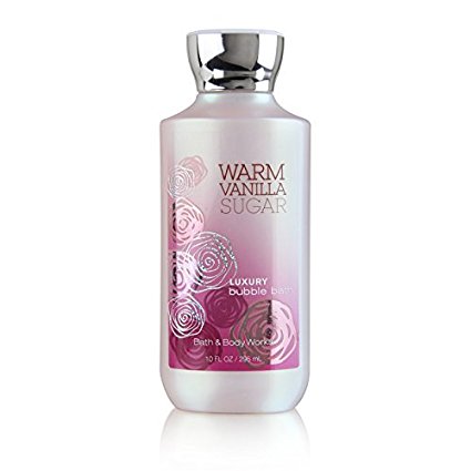 Bath & Body Works Warm Vanilla Sugar 10 oz Luxury Bubble Bath