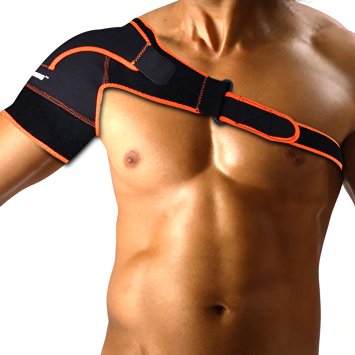 Yosoo Shoulder Brace Support Strap Wrap Belt Support Band Pad