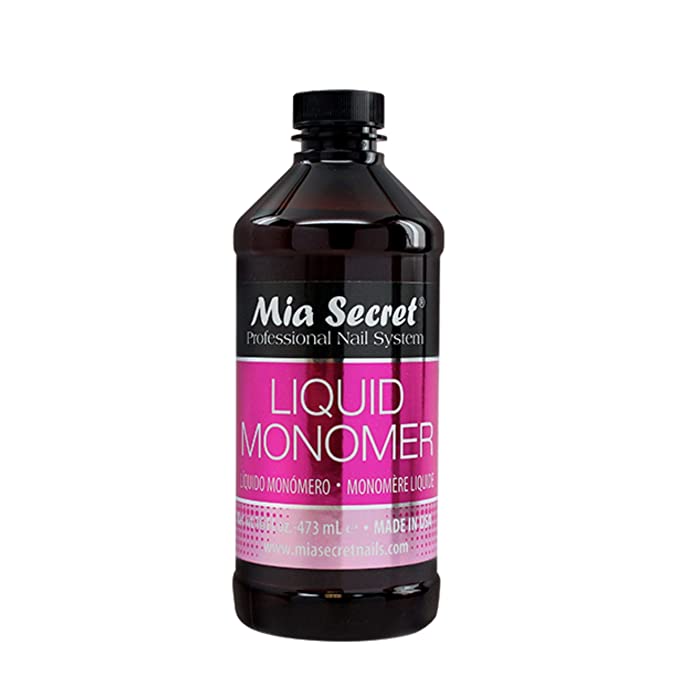 Mia Secret Liquid Monomer, Professional Acrylic System, 16 oz.