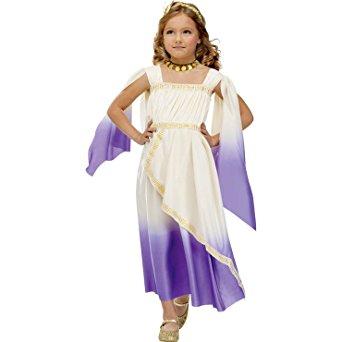 Purple Greek Goddess Kids Costume