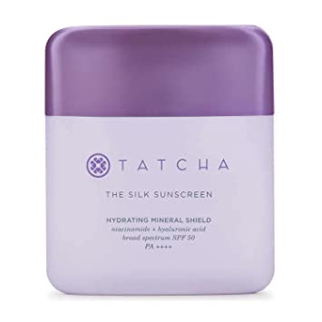 Tatcha The Silk Sunscreen: Broad Spectrum SPF 50 PA    , Weightless, Hydrating Mineral Sunscreen, 50 ml / 1.7 oz