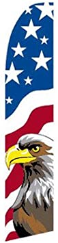 NEOPlex USA Eagle Swooper Flag