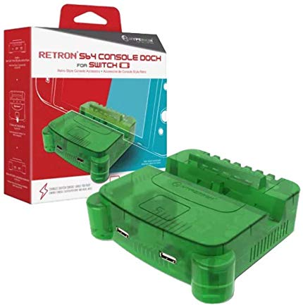 Hyperkin RetroN S64 Console Dock for Switch (Lime Green)
