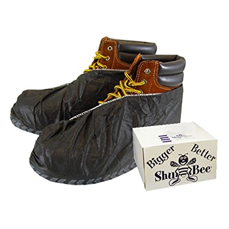 ShuBee® Black Original Shoe Covers - 50 pair