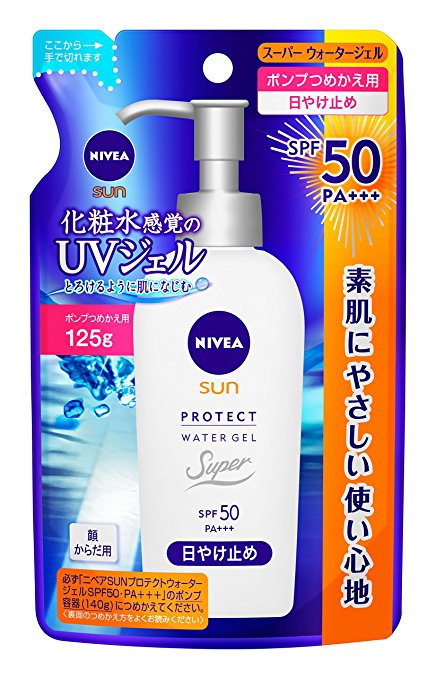 Kao Nibeasan protect water Gel SPF50 / PA     [refill] (125g)