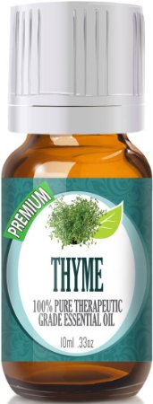 Thyme - (Premium) 100% Pure, Best Therapeutic Grade Essential Oil - 10ml
