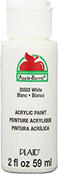 Plaid Acrylic Paint, White, 2 oz