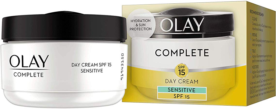 Olay SPF15 Complete 3 in one Moisturiser Day Cream Sensitive, 50 ml