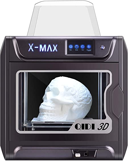 QIDI TECH Large Size Intelligent Industrial Grade 3D Printer New Model:X-max,5 Inch Touchscreen,WiFi Function,High Precision Printing with ABS,PLA,TPU,Flexible Filament,300x250x300mm