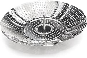 Fox Run Adjustable Steamer Basket, 9-Inch, Stainless Steel