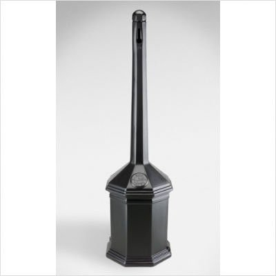 Outdoor Ashtray 42" tall, portable, windproof, waterproof cigarette disposal