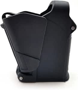 Magazine Speedloader Compatible with 9mm to 45 Calibers Double and Single Stack Black