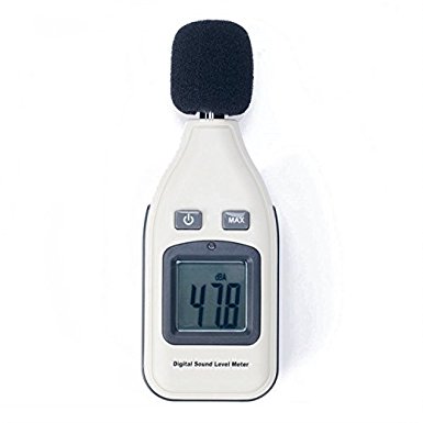 Weanas® GM1351 Digital Sound Noise Level Meter 30-130dBA Auto Backlight Display with Tripod Mounting Option