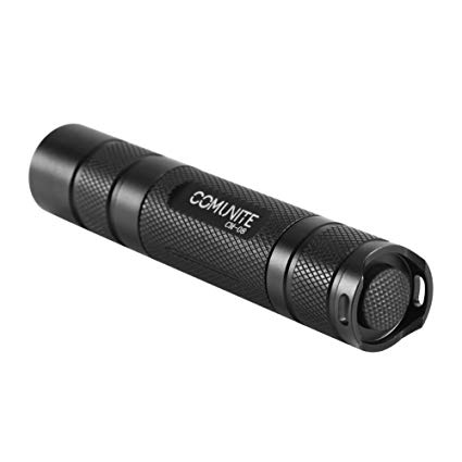 Comunite CM-08 1600 Lumens Super Bright IP65 Waterproof Mini Flashlight,5 Lighting Models Tactical Hand-held LED Flashlight for Camping, Walking,Emergency,Outdoor Activities（18650 Battery Include）