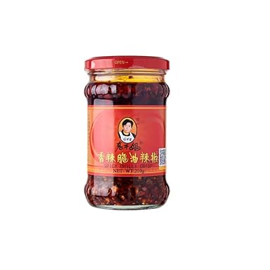 Spicy Chili Crisp (Chili Oil Sauce) - 7.41oz [48 units] by Laoganma.