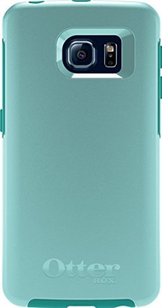OtterBox Cell Phone Case for Samsung Galaxy S6 Edge - Retail Packaging - Aqua Sky
