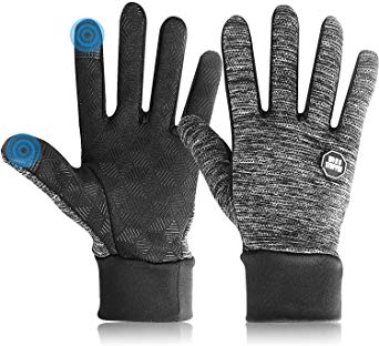 Winter Running Gloves Touch Screen Anti-slip Cycling Driving Smartphone Gloves for Men Women