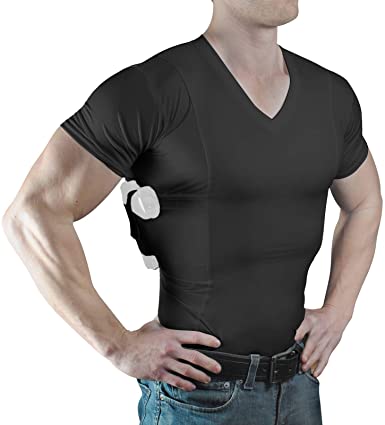 ConcealmentClothes Men’s V-Neck- Concealed Carry Holster Shirt