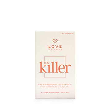 Love Wellness The Killer - for Killing Yeast Infections and BV - Bathroom Essential