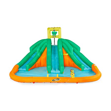 Kahuna Triple Monster Inflatable Backyard Kiddie Water Park & Slide