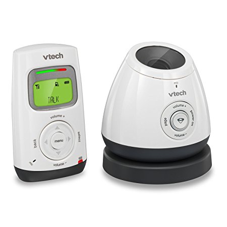 VTech DM222 Digital Audio Baby Monitor with Glow-on-Ceiling Night Light and One Parent Unit