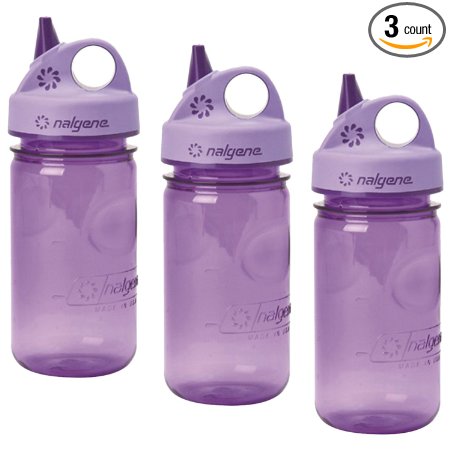 Nalgene Grip-n-Gulp Water Bottle - 3 Pack