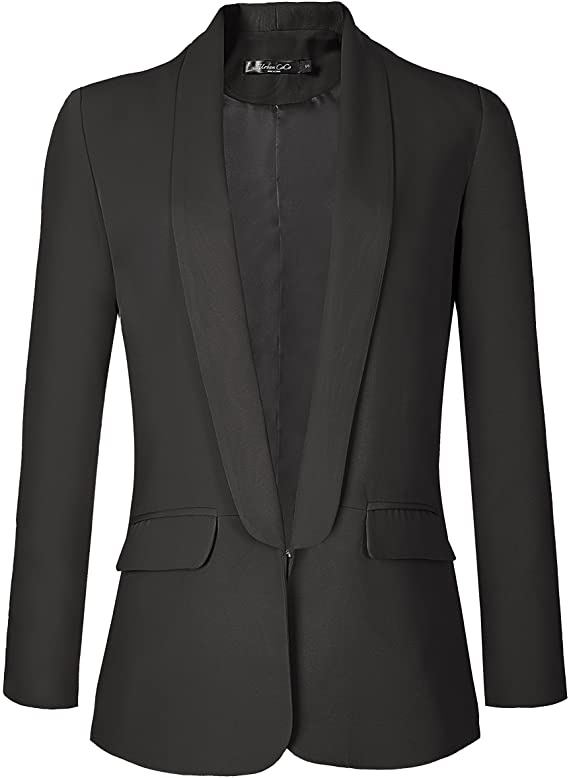 Urban CoCo Women's Office Blazer Jacket Open Front