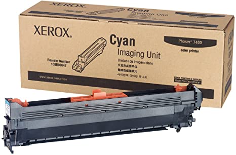 Xerox 108R00647 Phaser 7400 Toner Cartridge (Cyan) in Retail Packaging
