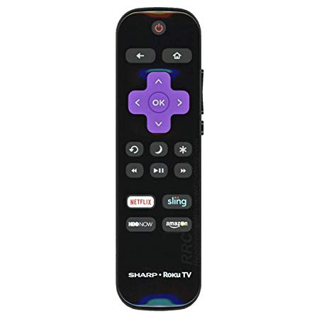 Sharp LC-RCRUS-17 Roku TV Remote Control