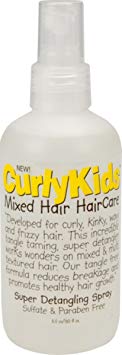 Curly Kids Super Detangling Spray, 6.0 oz (Pack of 3)