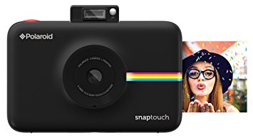 Polaroid Snap Touch Instant Print Digital Camera With LCD Display (Black) with Zink Zero Ink Printing Technology