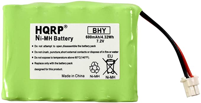 HQRP 7.2V Battery Compatible with Honeywell Intrusion 300-06868 TSS Keypad, 8DLLKP500 8DLTSSCBASE1 8DLWLTP100 WLTP100 LKP500 Lyric Smart Peripheral Wireless Keypad TouchPad ADT