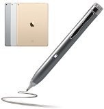 Navitech Grey Pro Works Active Stylus Pen Compatible With Apple iPad Pro
