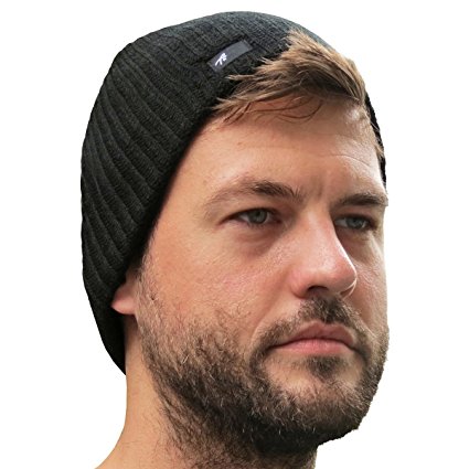 Daily Beanie Hat Skull Cap for Men or Women with Bonus Keychain (Many Colors)